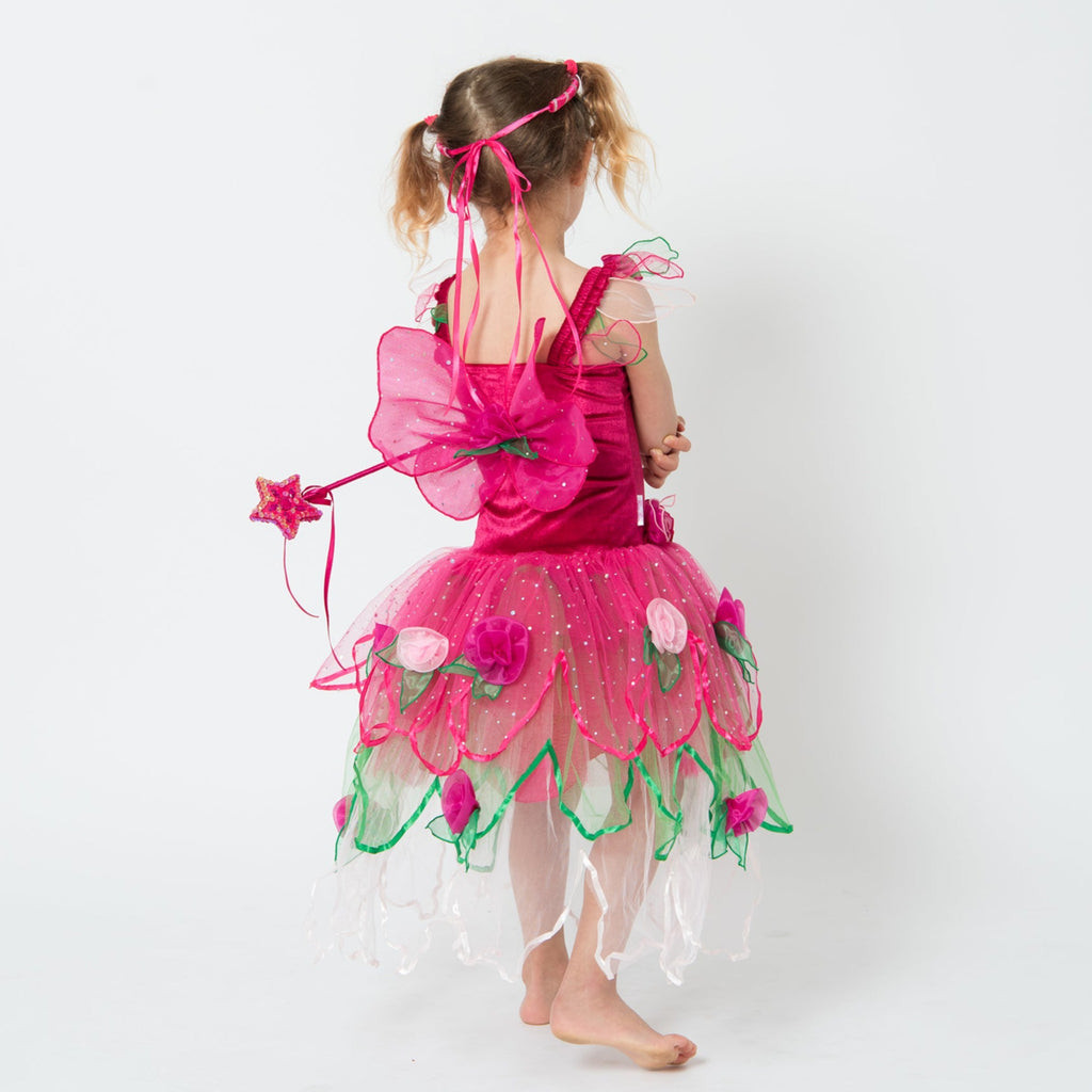 Fairy Girls - Bloom Fairy Dress Hot Pink | Discount Toy Co