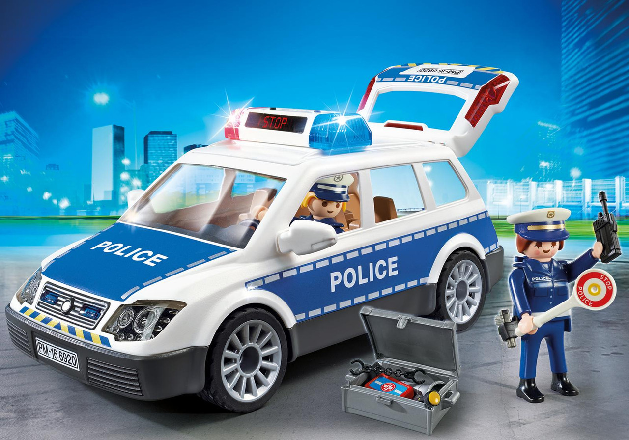  Playmobil Police Van with Lights and Sound : Toys & Games