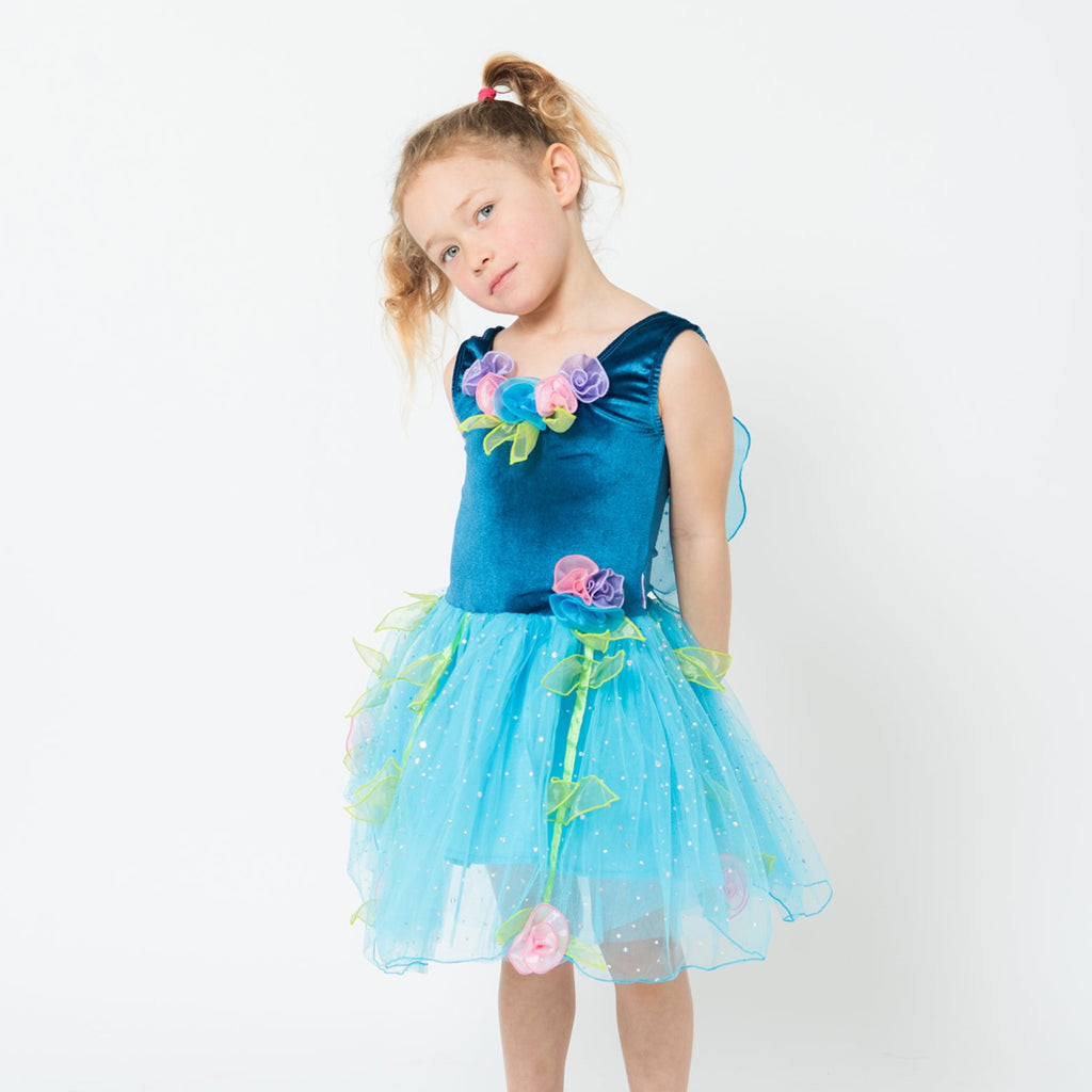 Fairy Girls Faraway Fairy Dress Turquoise