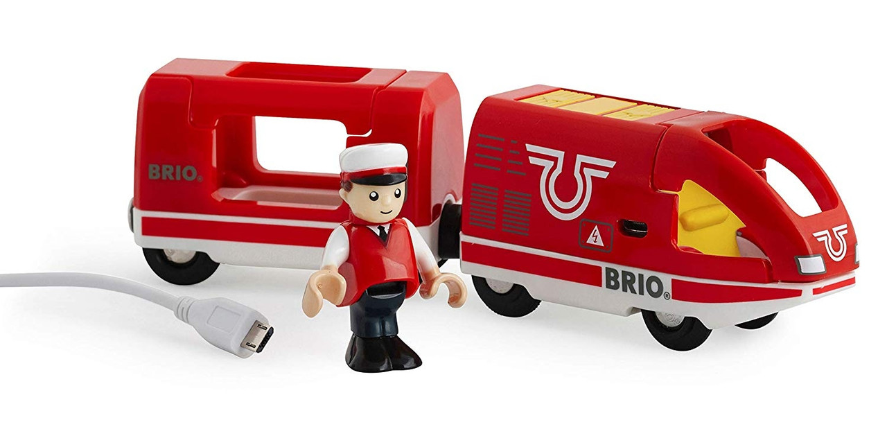 BRIO Travel Rechargeable Train, pieces