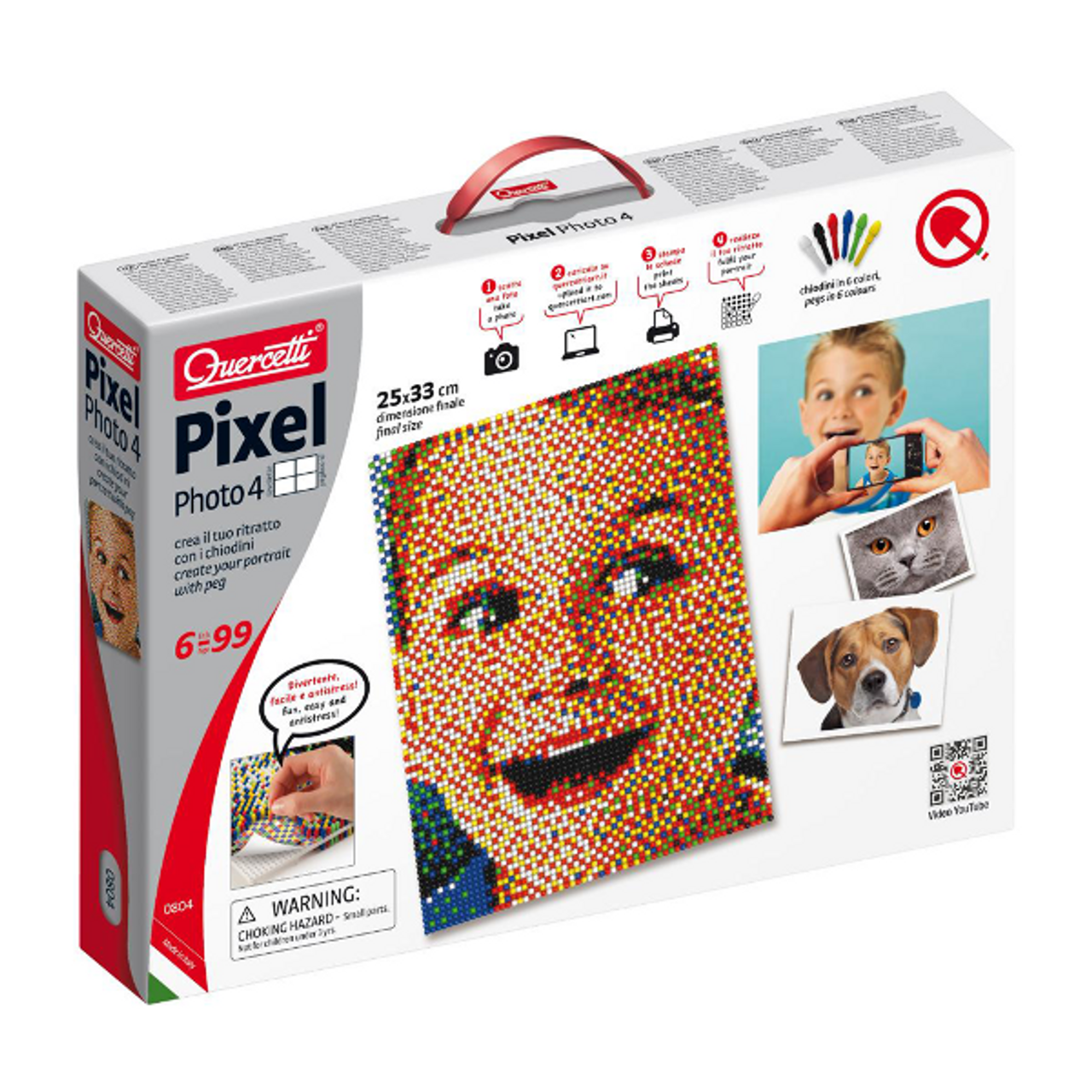 Quercetti® Pixel Photo 16 Art Kit