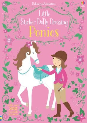 Usborne- Little Sticker Dolly Dressing Ponies | Discount Toy Co