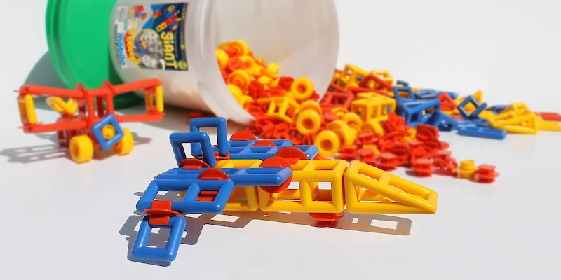 Mobilo Giant Bucket with Lid 416 Pieces