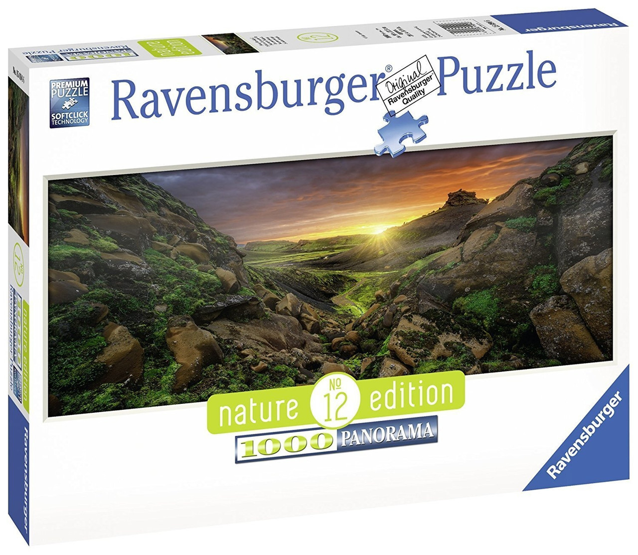 Ravensburger 1000pc Panorama- Nature Edition No.12 Sun over