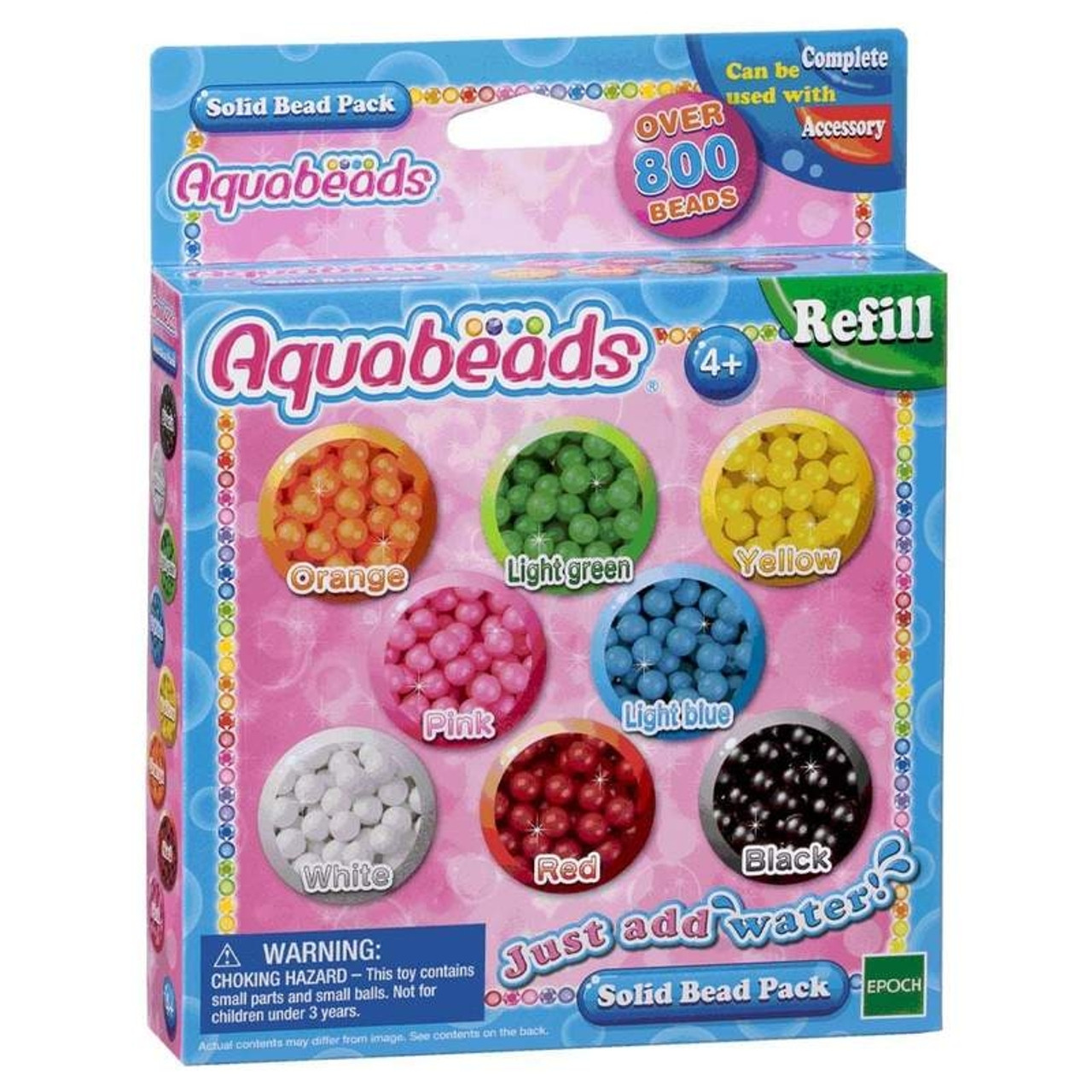 Pastel Solid Bead Pack