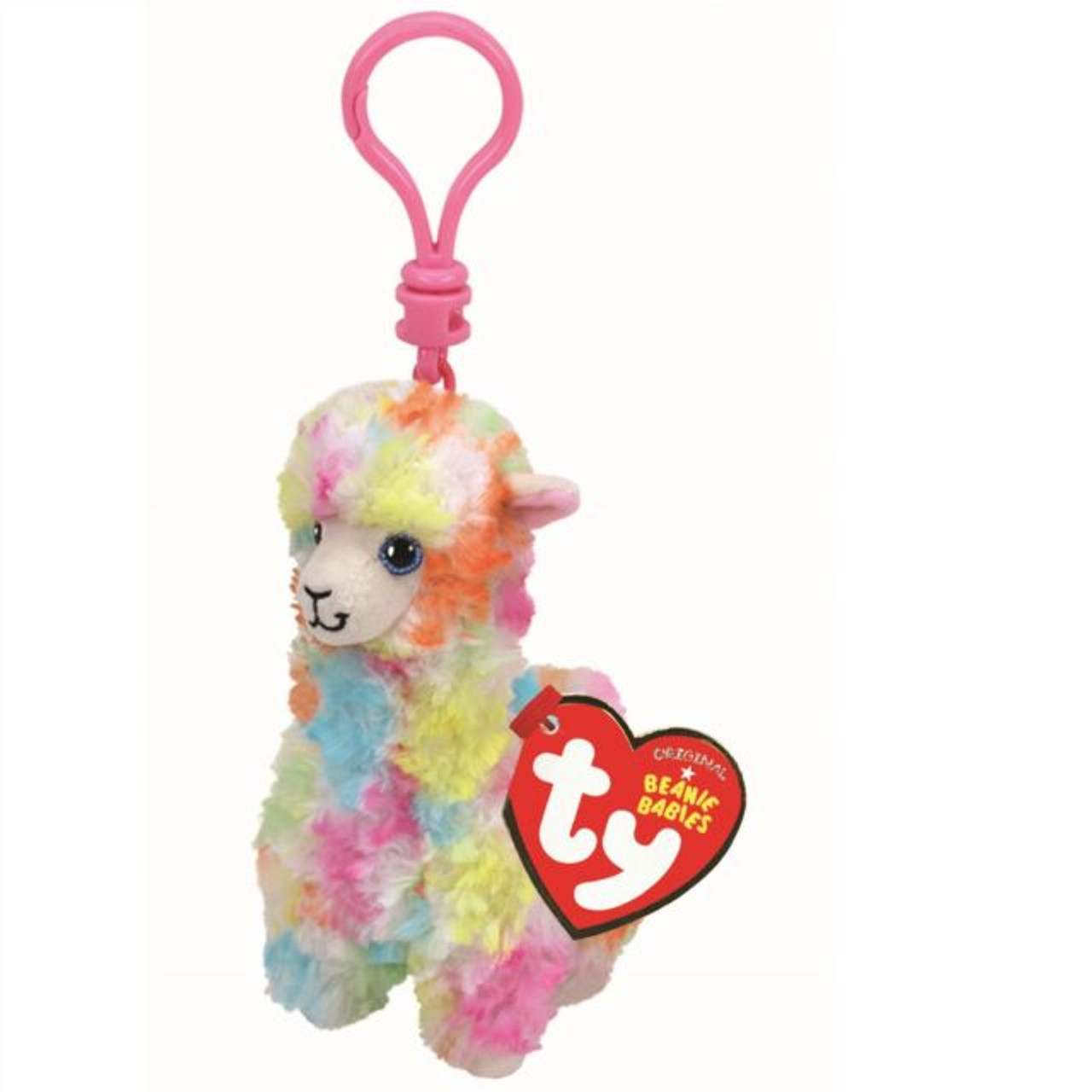 Ty Beanie Boo Lola the Dog Keyring Clip