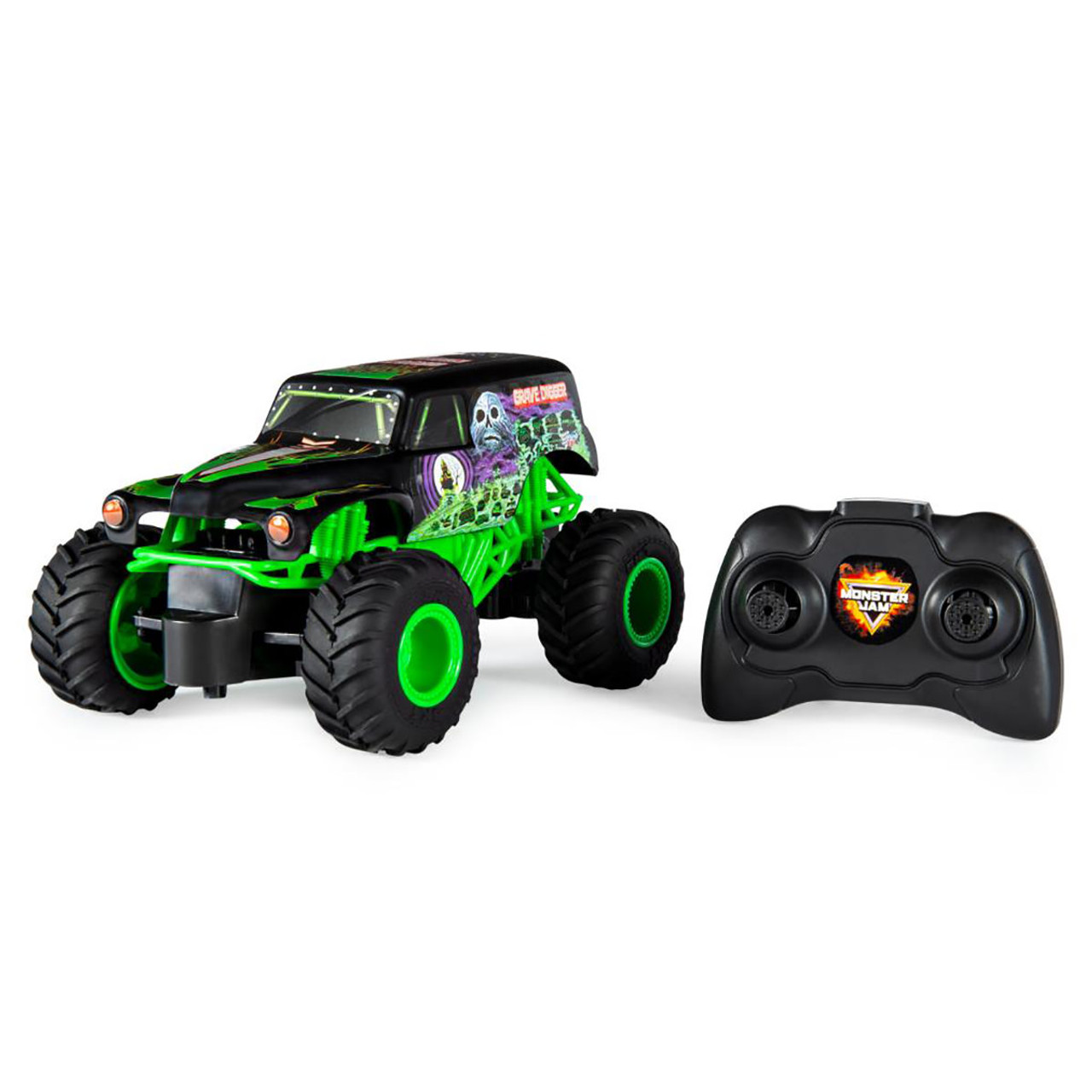 Grave digger deals remote control car