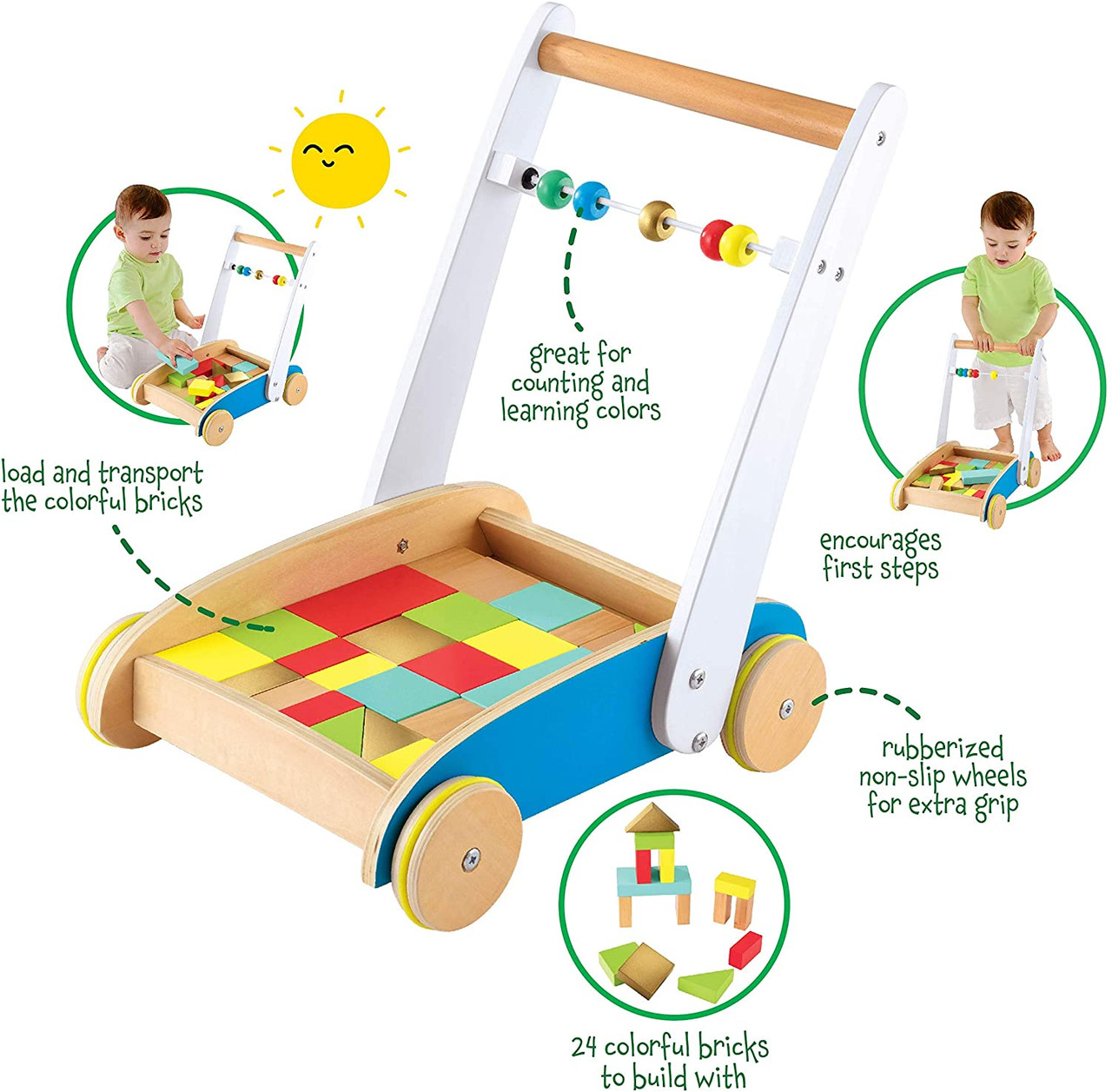 ELC Wooden Toddle Truck