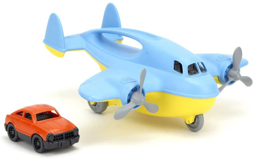 Green Toys Cargo Plane with Mini Car