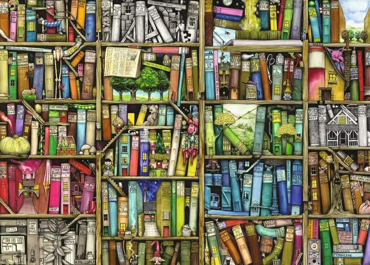 Ravensburger Colin Thompson Magical Bookcase 18000 Piece Puzzle