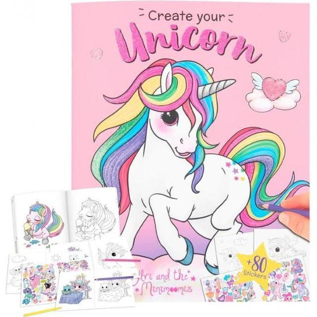 Ylvi And The Minimoomis Create Your Unicorn Colouring/Activity Book ...