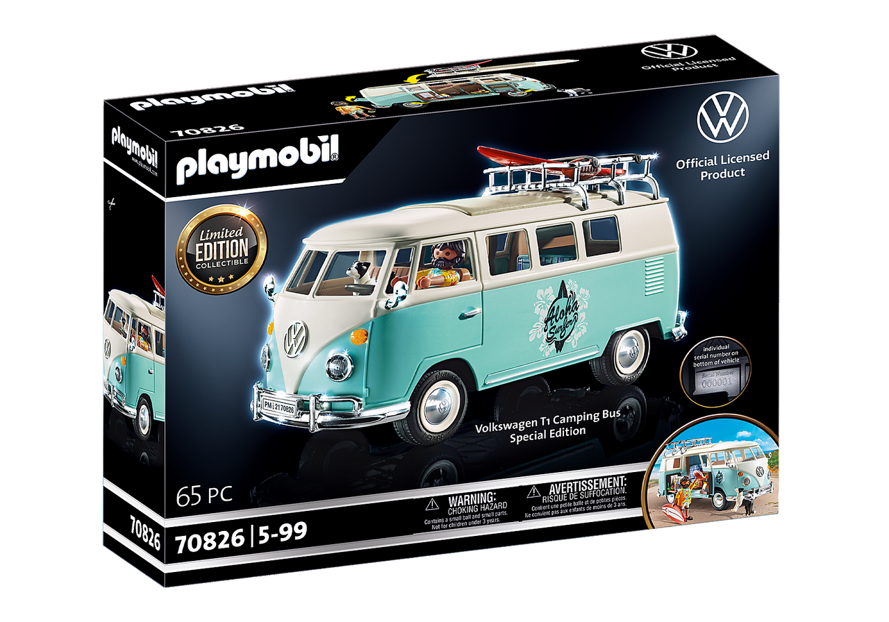 Playmobil Volkswagon T1 Camping Bus Special Edition 70826