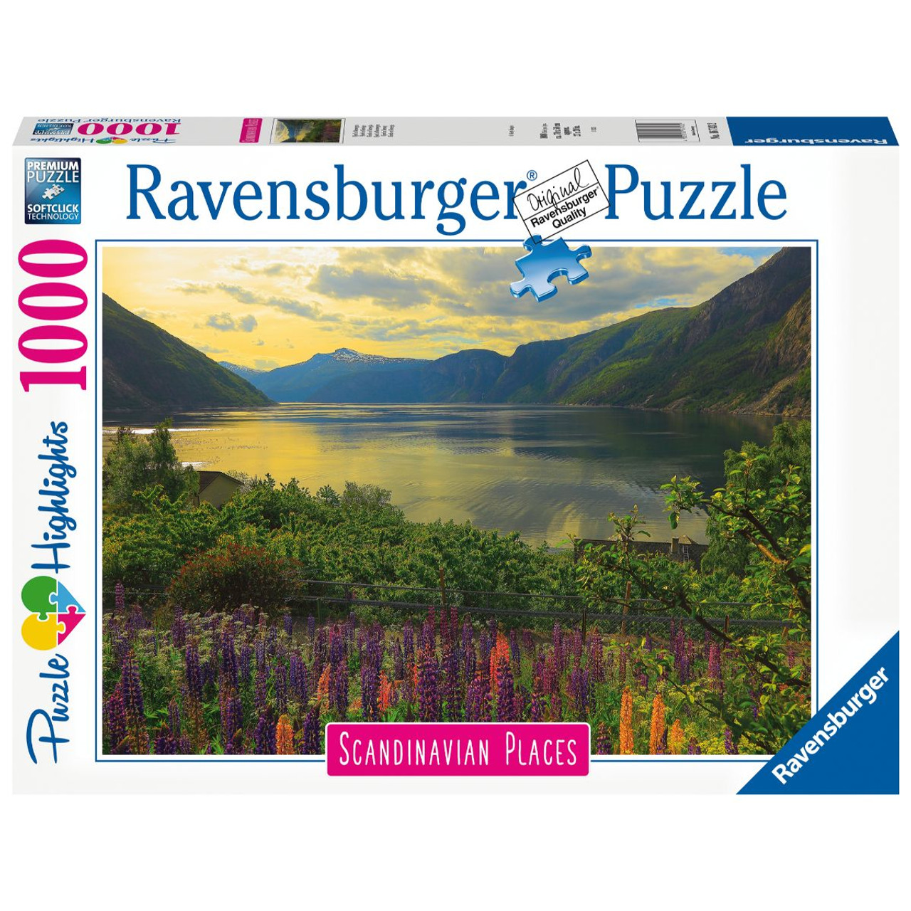 Ravensburger 1000pc Scandinavian Places Fjord In Norway Puzzle