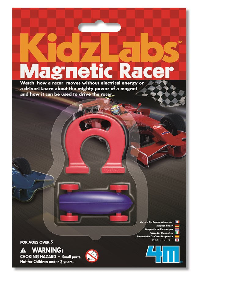 4M KidzLabs Magnetic Racer Discount Toy