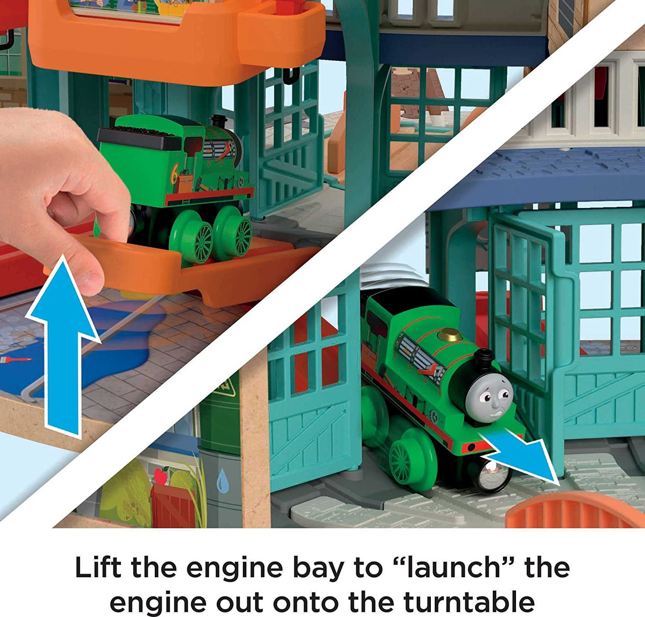 Thomas Friends Wooden Railway Tidmouth Sheds Starter Train Set