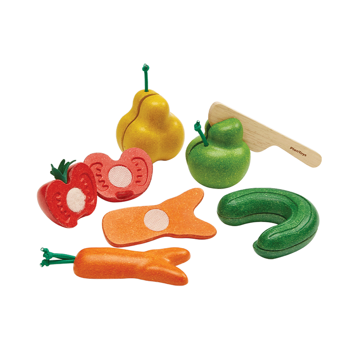 PlanToys Wonky Fruit Vegetables