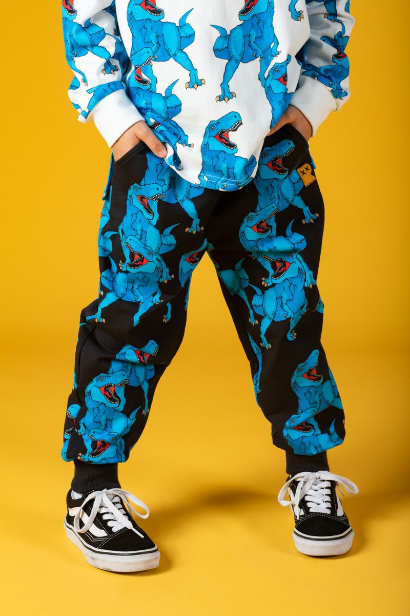 Rock Your Baby - Blue Rex Baby Sweatshirt
