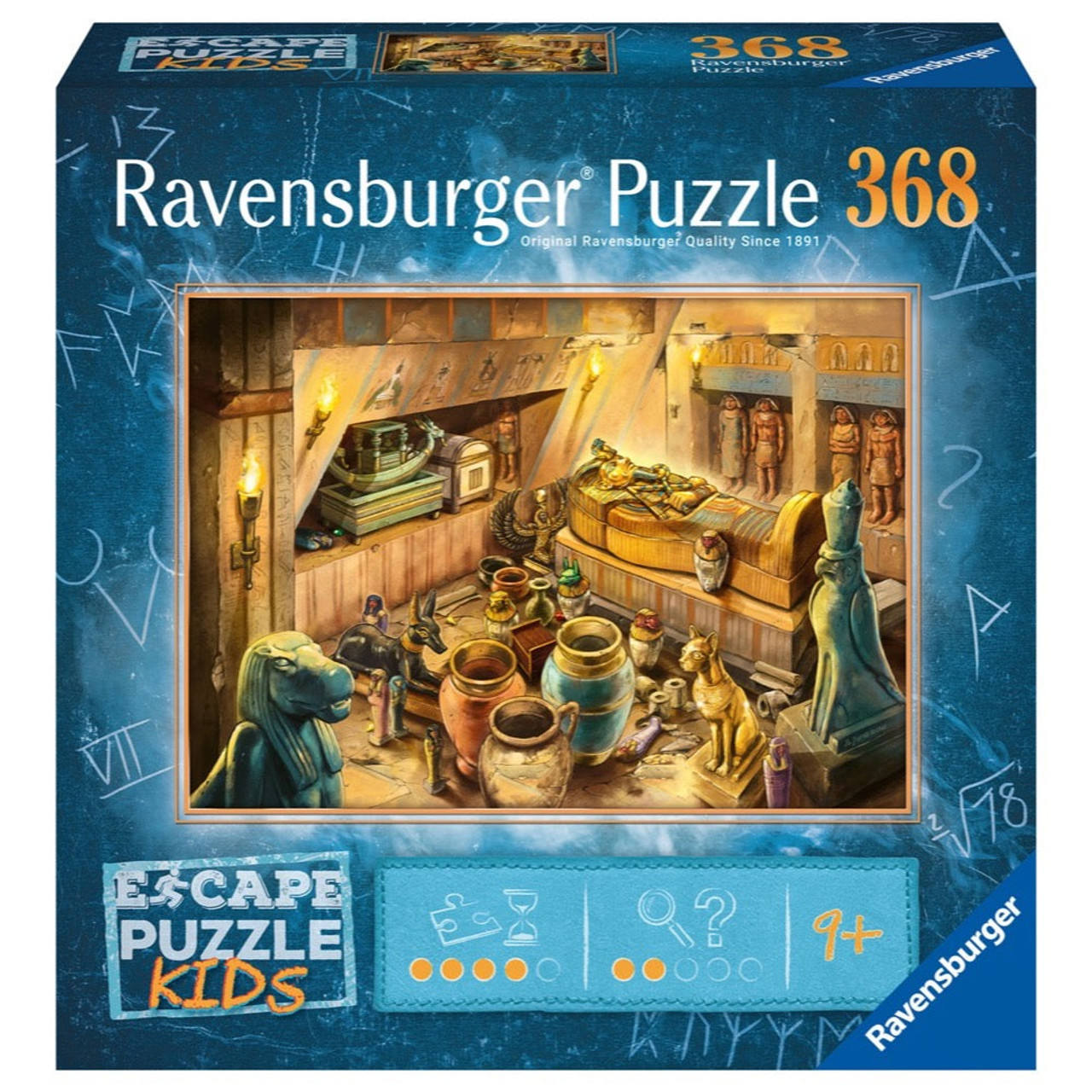 Ravensburger ESCAPE Puzzle KIDS: Jungle Journey Jigsaw Puzzle - 368pc