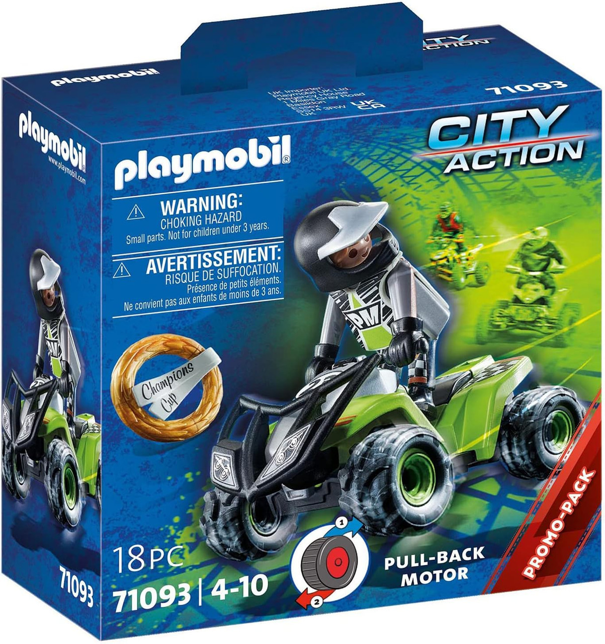Playmobil® - Policier et quad - 71092 - Playmobil® City Action