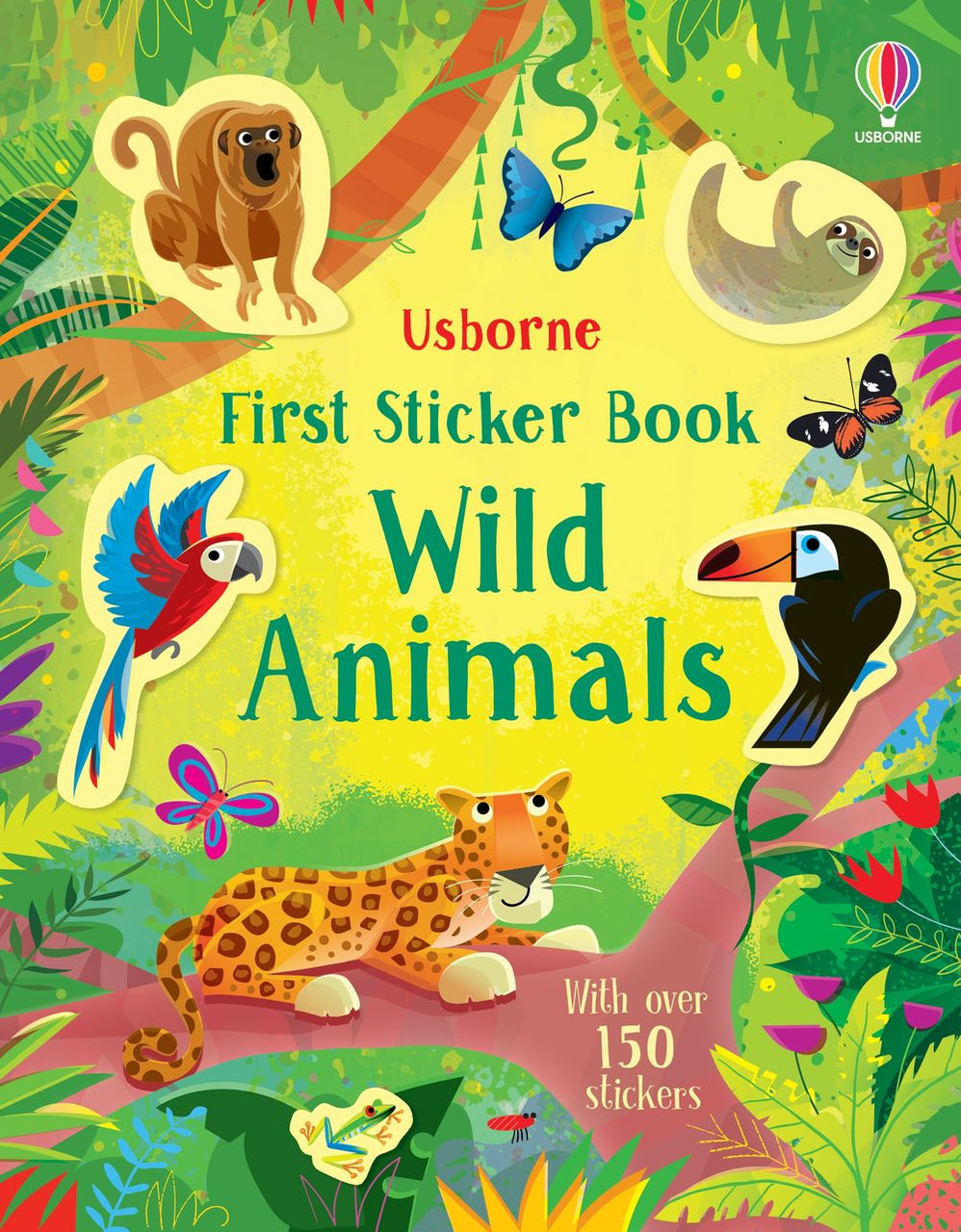 Usborne - First Sticker Book - Wild Animals | Discount Toy Co Usborne - First Sticker Book - Wild Animals | Discount Toy Co