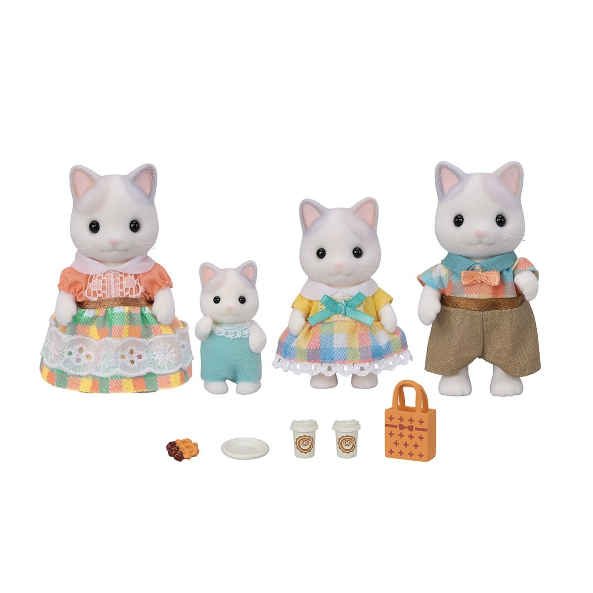 Sylvanian Families - Latte Cat Family | Sylvanian Families on Sale