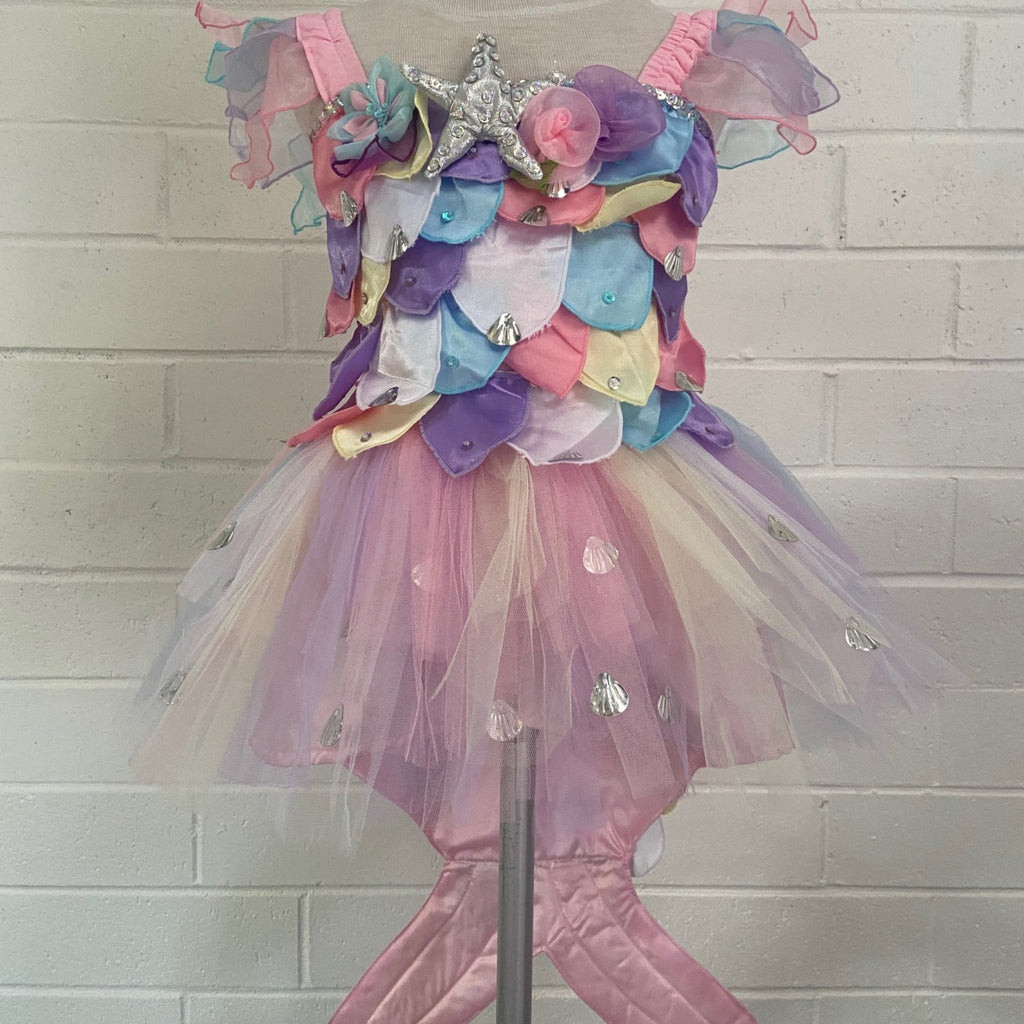 Fairy Girls - Toddler Mermaid Dress Pastel | Discount Toy Co