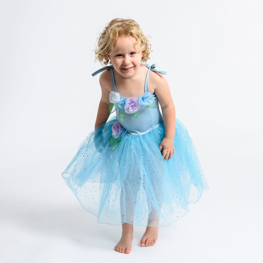 Fairy Girls Sugarplum Ballerina Dress Blue - Main Image