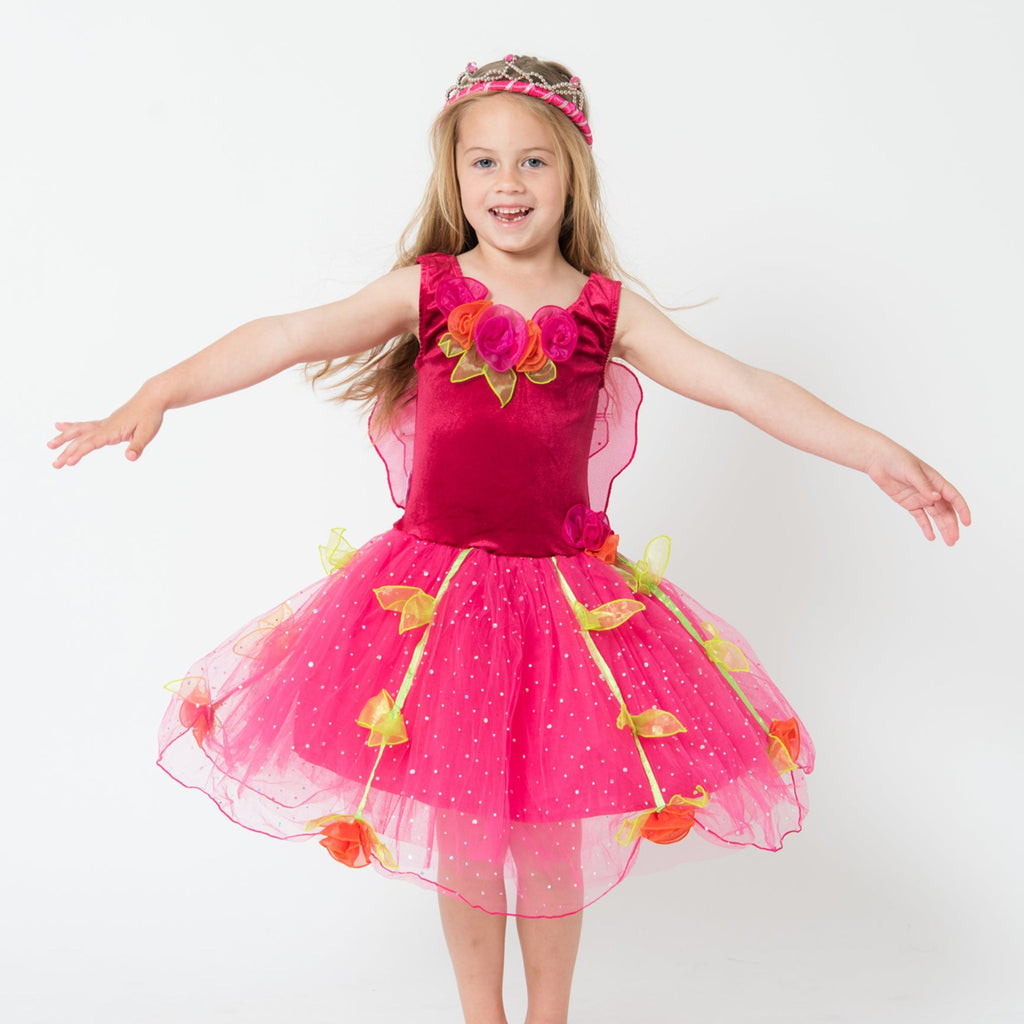 Fairy Girls Faraway Fairy Dress Hot Pink