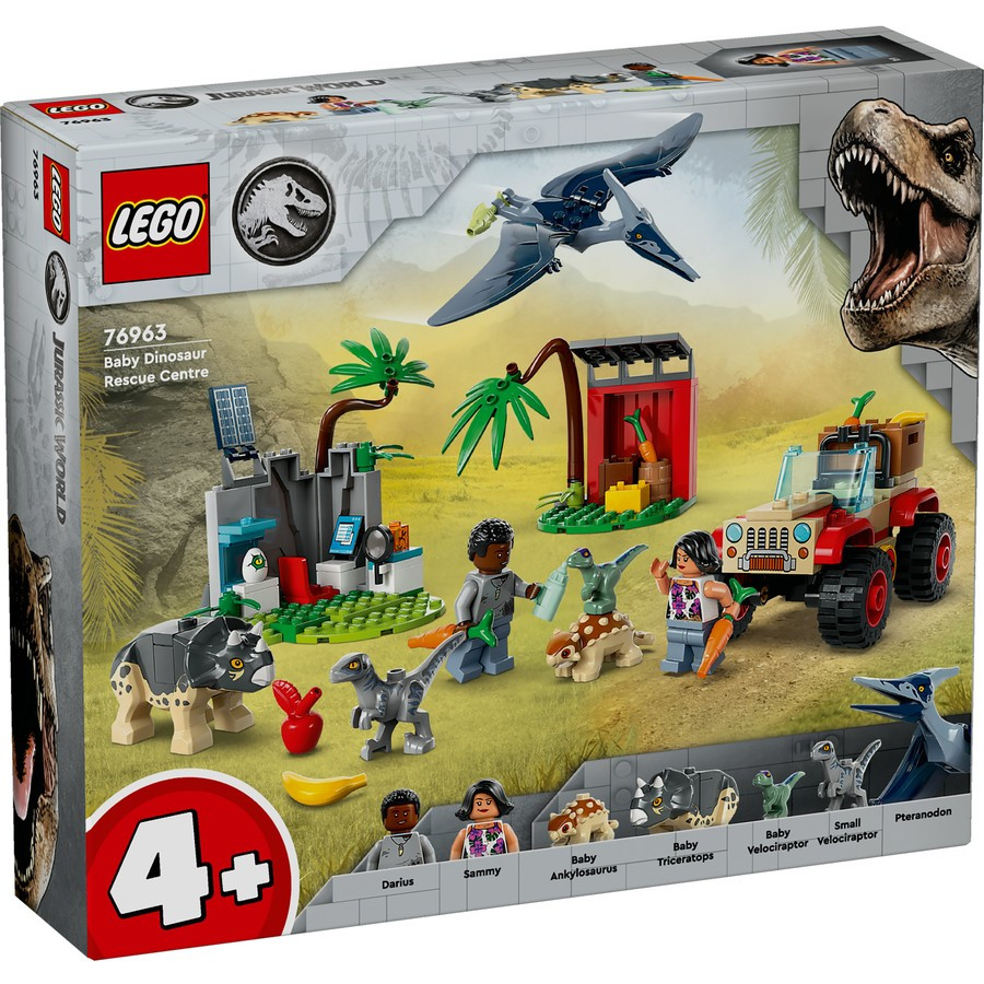 LEGO® Jurassic World Baby Dinosaur Rescue Center 76963
