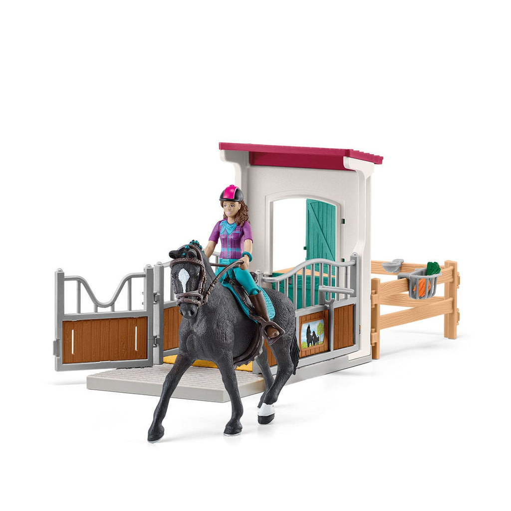 schleich horses horse figures toys Schleich Horses Horse Box with Lisa Storm 42709