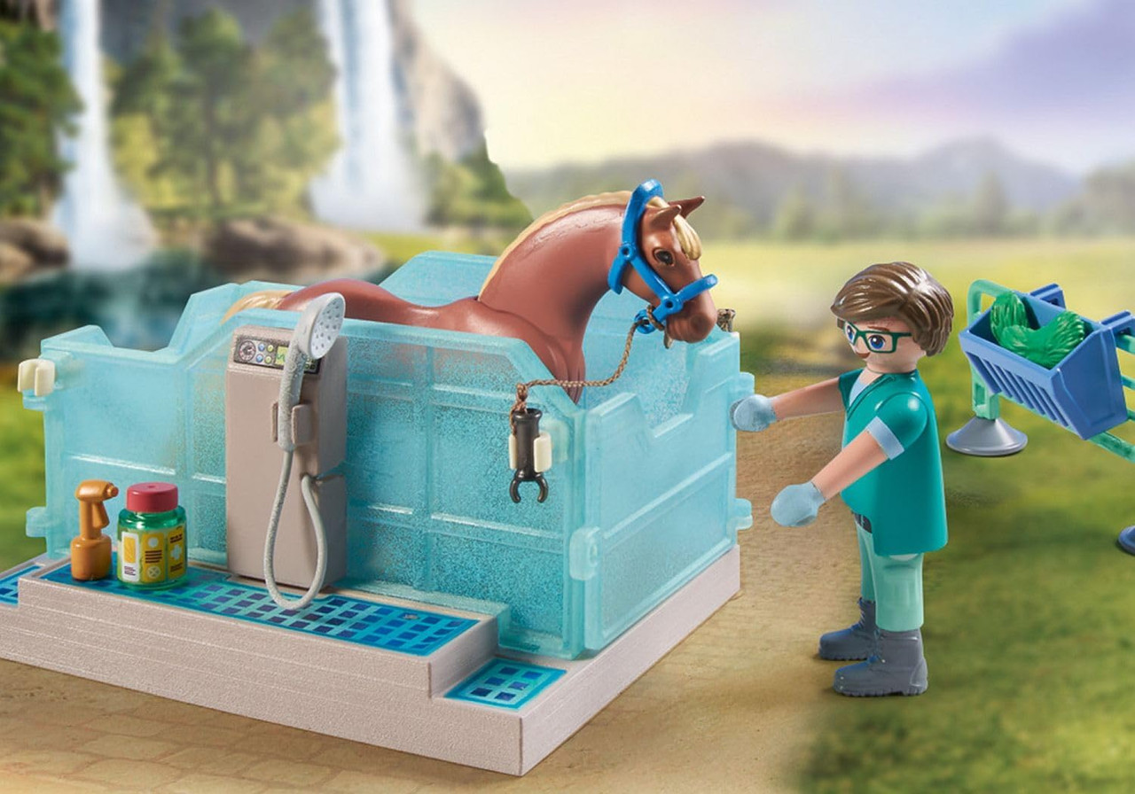 Playmobil - Horses of Waterfall - Riding Therapy and Veterinary