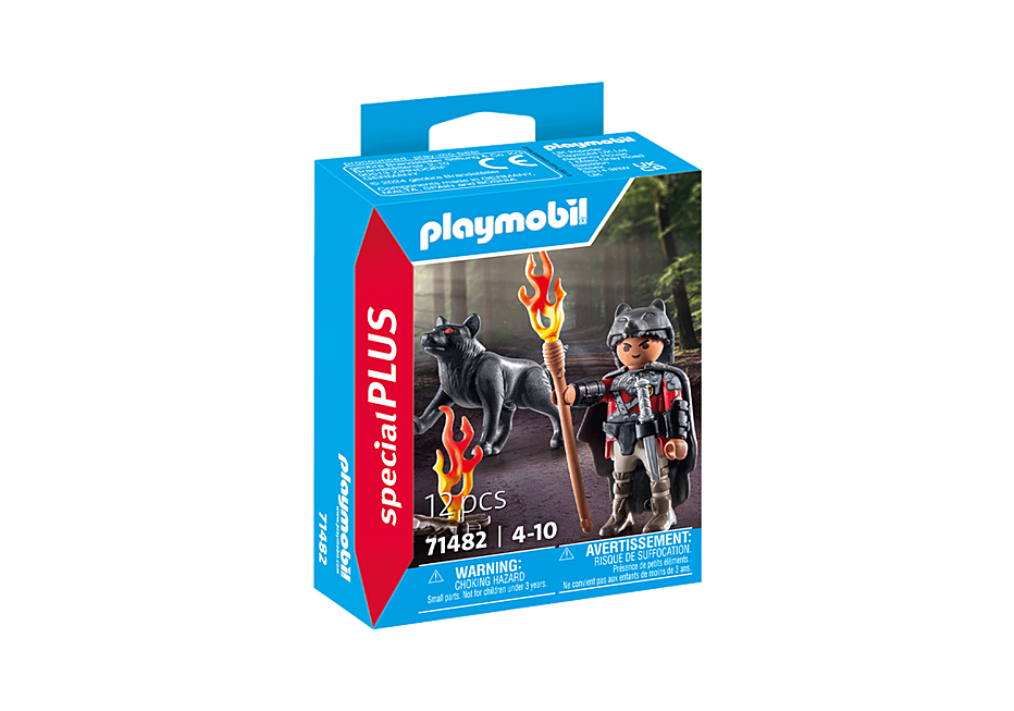 Playmobil Special Plus Warrior with Wolf 71482