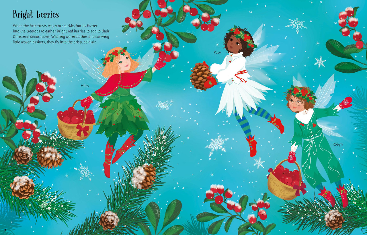 little sticker dolly dressing christmas fairy Little Sticker Dolly Dressing main image 1