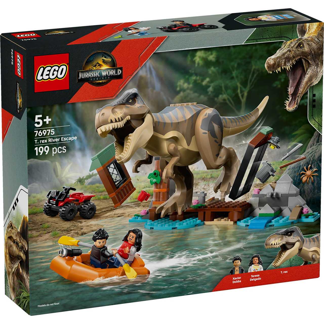 LEGO® Jurassic World™ rex River Escape