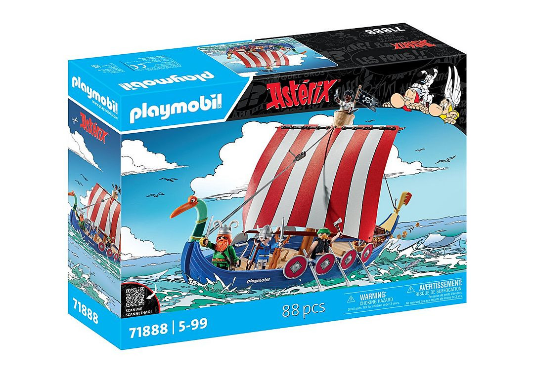 Playmobil - Asterix - Pirate Ship 71888 | Discount Toy Co
