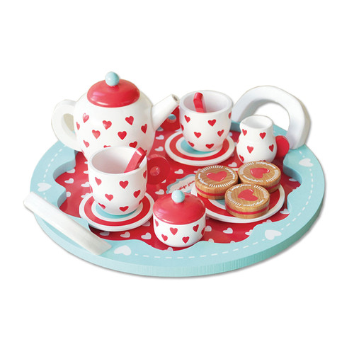 Indigo Jamm - Hearts Tea Set