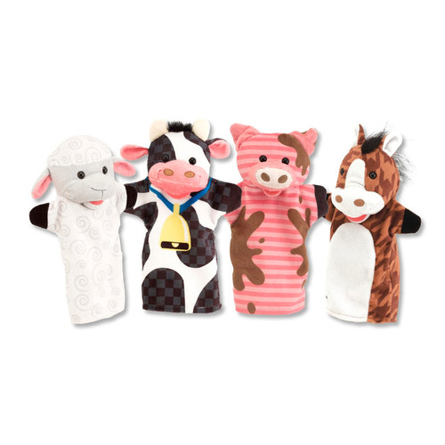 Melissa & Doug - Hand Puppets - Farm Melissa & Doug - Hand Puppets - Farm