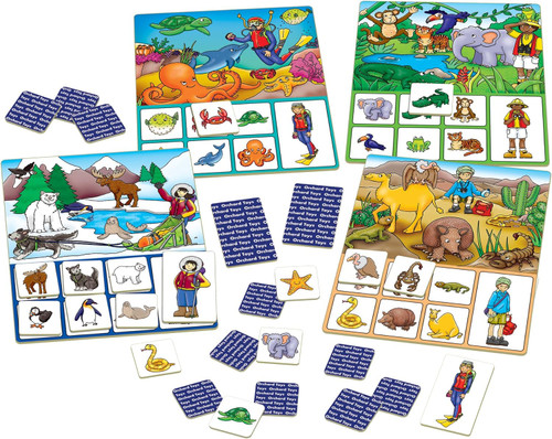 Orchard Toys - Where do I Live? Lotto Orchard Toys - Where do I Live? Lotto