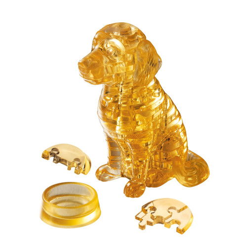 Crystal Puzzle 3D - Golden Retriever 41 piece