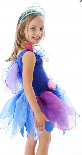 Fairy Girls Pixie Fairy Dress Royal Blue Small