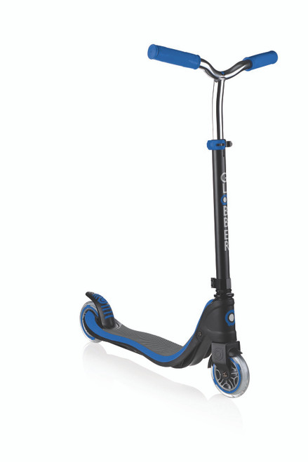 Globber FLOW 125 - 2 Wheel Scooter - Black Navy Blue
