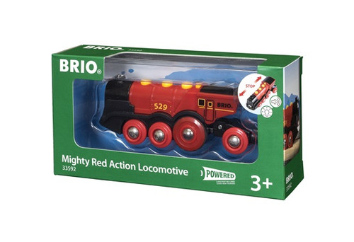 BRIO - Mighty Red Action Locomotive 33592 BRIO - Mighty Red Action Locomotive 33592