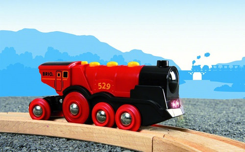 BRIO - Mighty Red Action Locomotive 33592 BRIO - Mighty Red Action Locomotive 33592