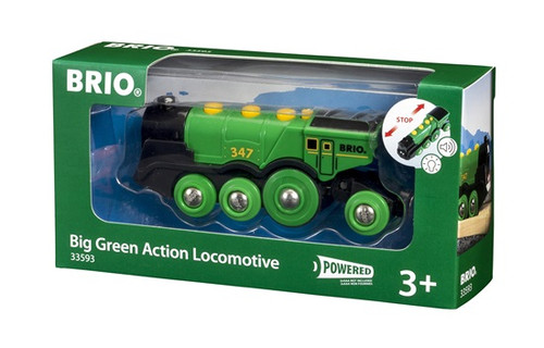 Brio - Big Green Action Locomotive Brio - Big Green Action Locomotive