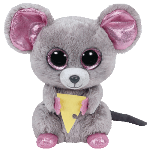 TY Beanie Boos Regular - Squeaker Mouse With Cheese