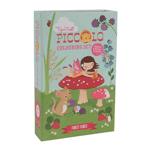Tiger Tribe Colouring Set - Forest Fairies Tiger Tribe Colouring Set - Forest Fairies