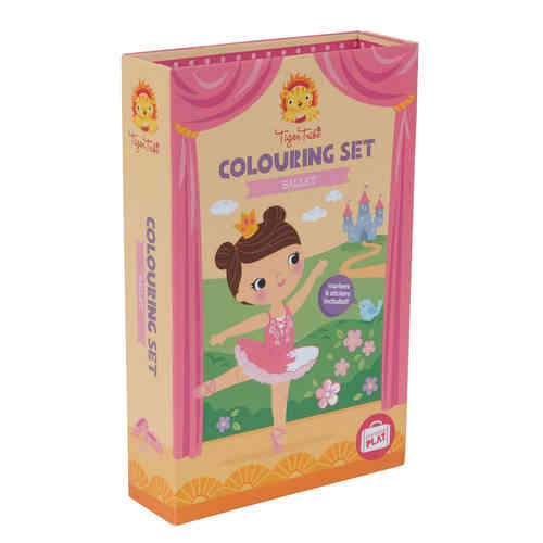 Tiger Tribe Colouring Set - Ballet Tiger Tribe Colouring Set - Ballet