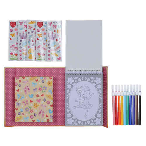 Tiger Tribe Colouring Set - Ballet Tiger Tribe Colouring Set - Ballet