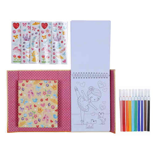 Tiger Tribe Colouring Set - Ballet Tiger Tribe Colouring Set - Ballet