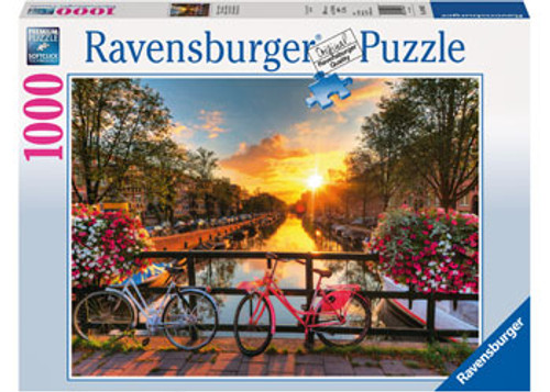 Ravensburger 1000pc - Bicycles In Amsterdam Puzzle